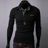 Camisa Polo Preto - Slin Fit